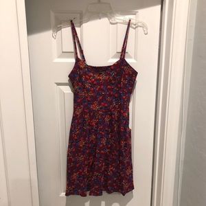 Express Floral Spaghetti Strap Dress size xs